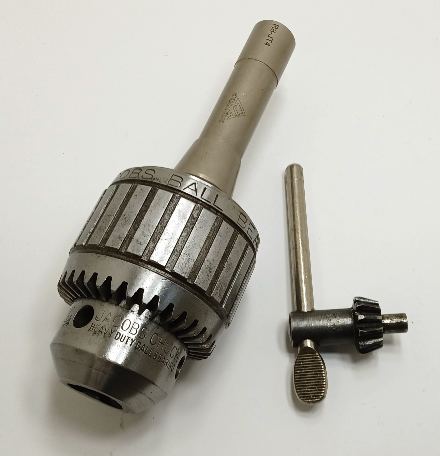 Jacobs 18N Ball Bearing Super Drill Chuck USA Made 1/8