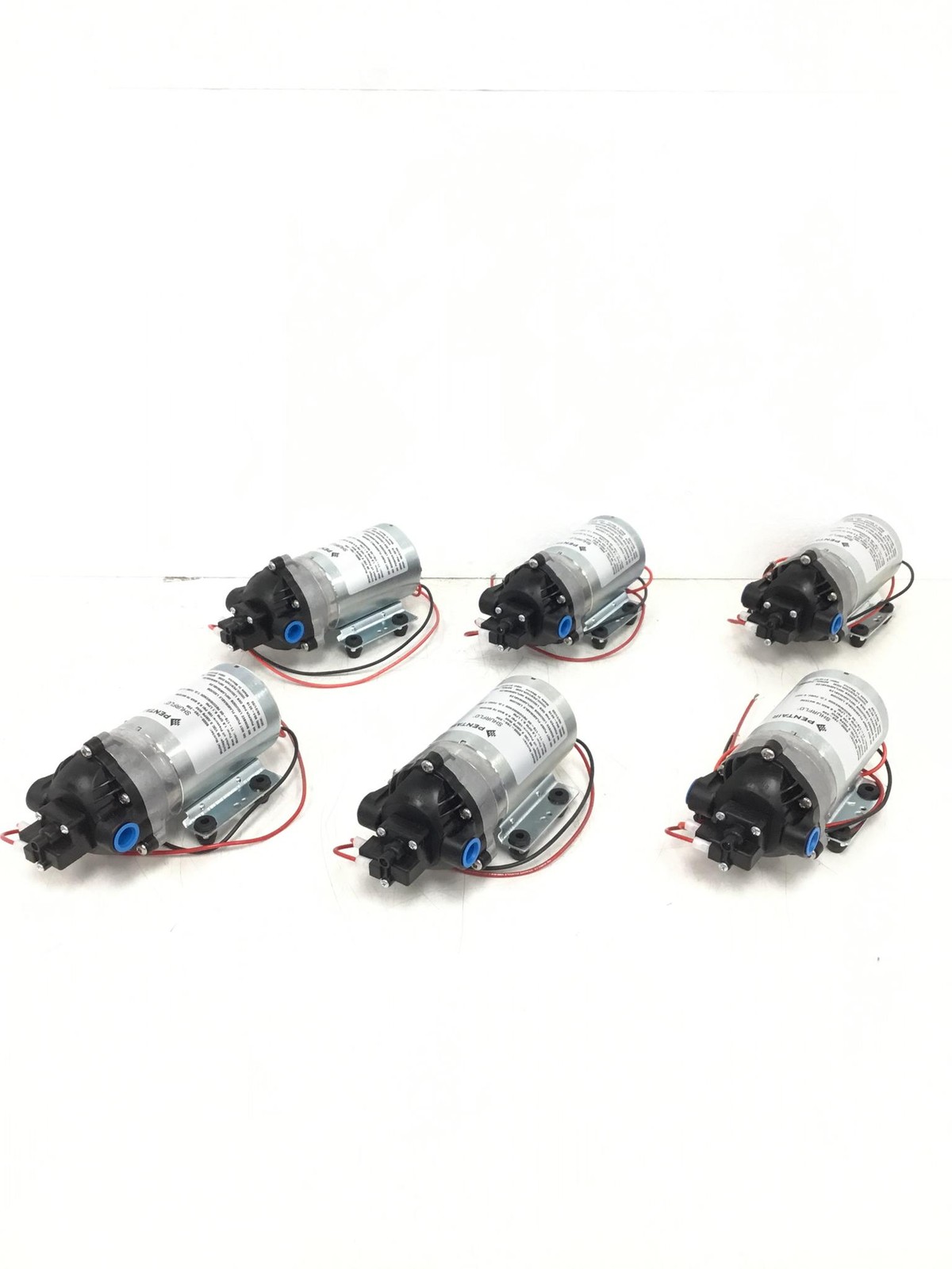 12x New SHURFLO 8000-783-238 Diaphragm Pump 3 Chamber 1.6 GPM 36VDC Pentair 12x New SHURFLO 8000-783-238 Diaphragm Pump 3 Chamber 1.6 GPM 36VDC Pentair