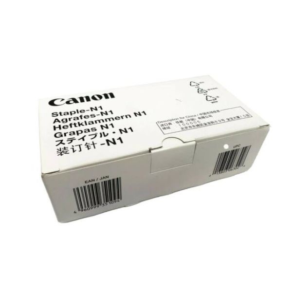 Genuine Canon N1 (1007B001AA) Staple Cartridge - Box of 3 Cartridges - NEW Genuine Canon N1 (1007B001AA) Staple Cartridge - Box of 3 Cartridges - NEW