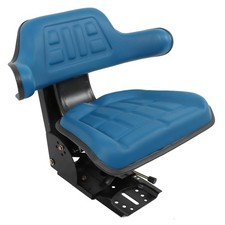 Blue Tractor Suspension Seat For Ford /New Holland 4000 5000 5600 5610 5900 5910 picture