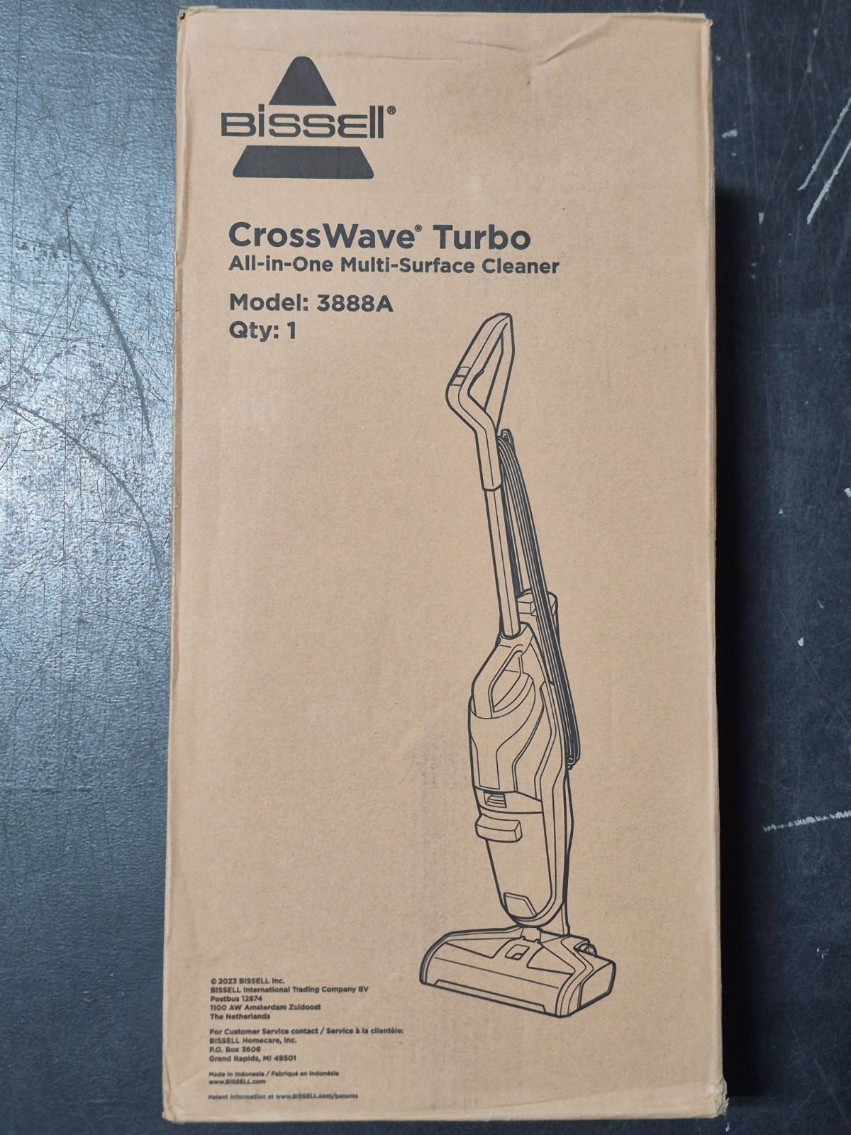 BISSELL CrossWave Turbo 3888A All-in-One Wet Dry Vacuum Mop - Open Box BISSELL CrossWave Turbo 3888A All-in-One Wet Dry Vacuum Mop - Open Box