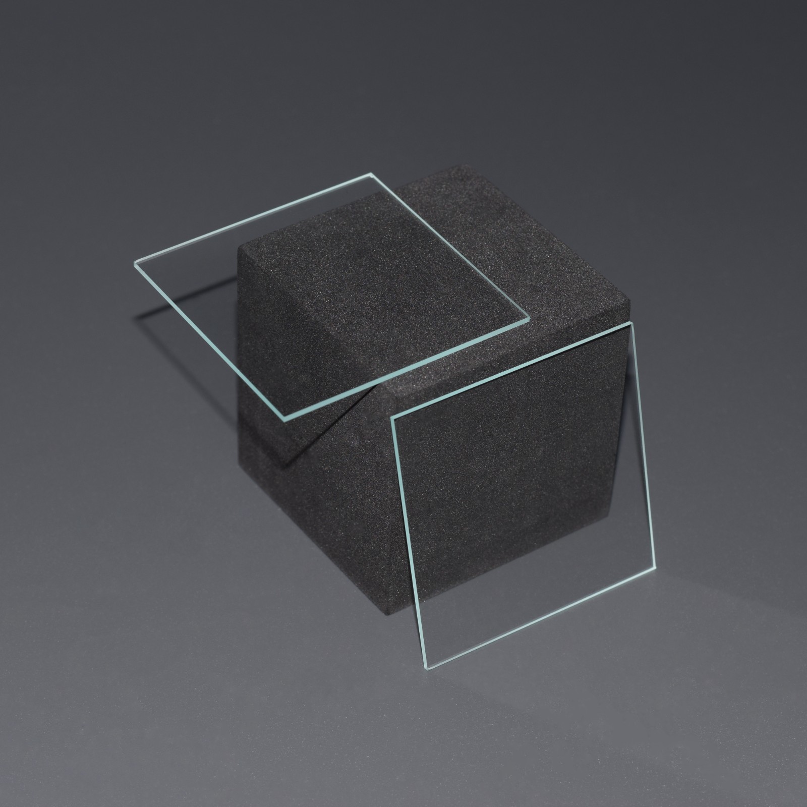 Float Soda lime Glass 50x50x1.0mm 50pcs Electronic Glass Substrates for Lab
