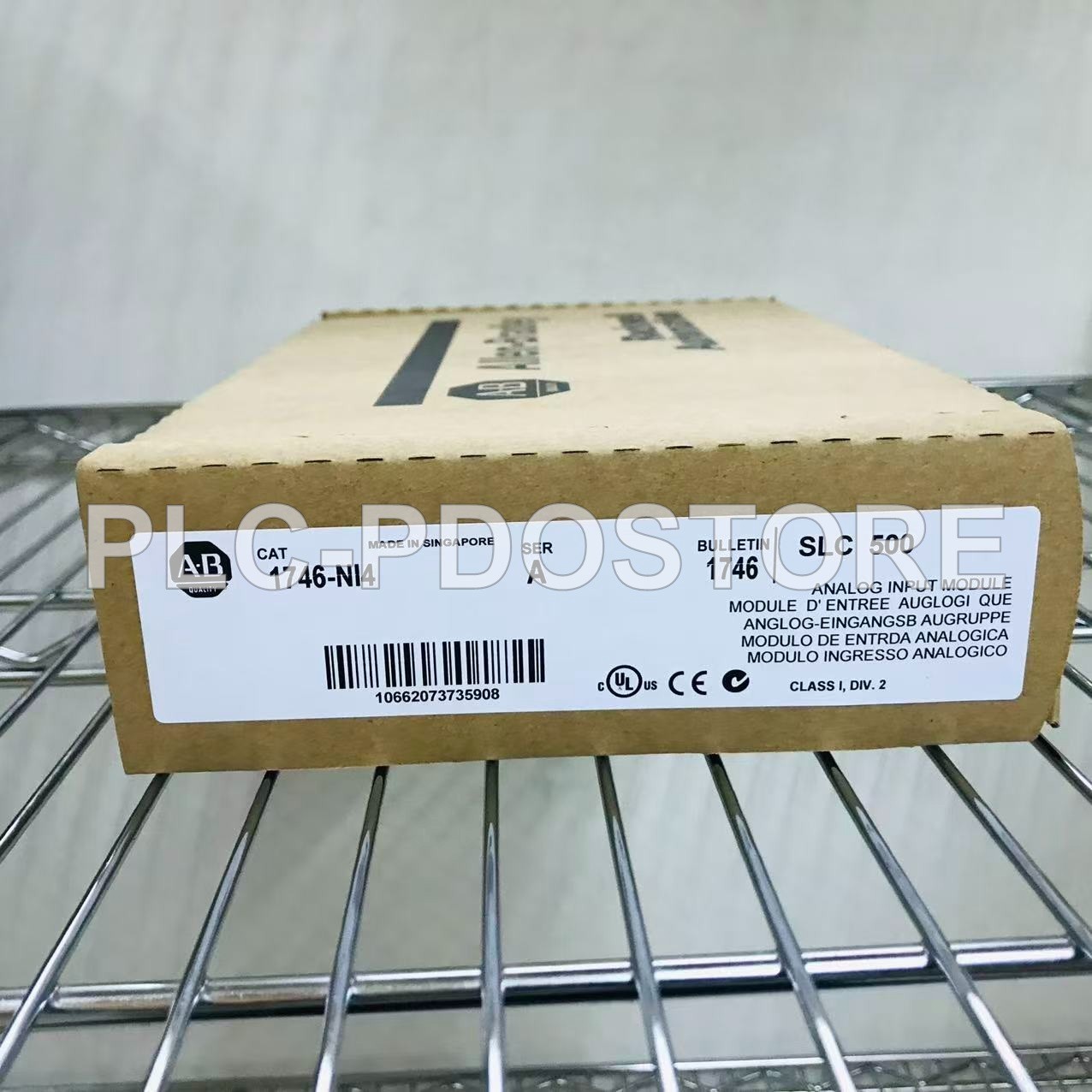 New Original Allen-Bradley AB 1746-NI4 SER A SLC 500 Analog Input Module 1746NI4 New Original Allen-Bradley AB 1746-NI4 SER A SLC 500 Analog Input Module 1746NI4