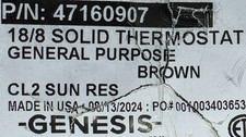 Southwire Genesis 4716 18/8C 18awg 8 Conductor Thermostat Cable Brown /50ft picture