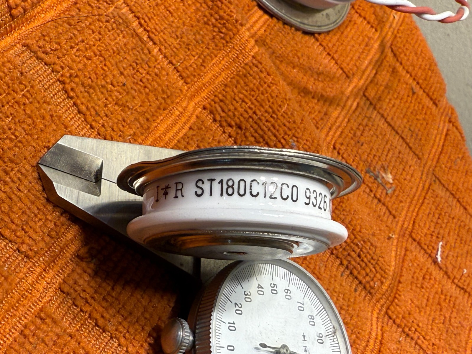 I R International Rectifier ST180C12C0 Ceramic Disc Diode Thyristor I R International Rectifier ST180C12C0 Ceramic Disc Diode Thyristor