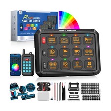 MICTUNING P1Y 12 Gang Switch Panel, Remote and APP Control, Up to 230FT picture