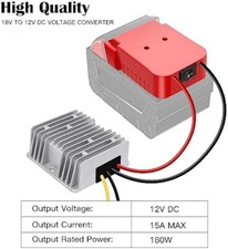 150W Step Down DC Voltage Converter Adapter For Milwaukee 18V To 12V Battery DIY picture