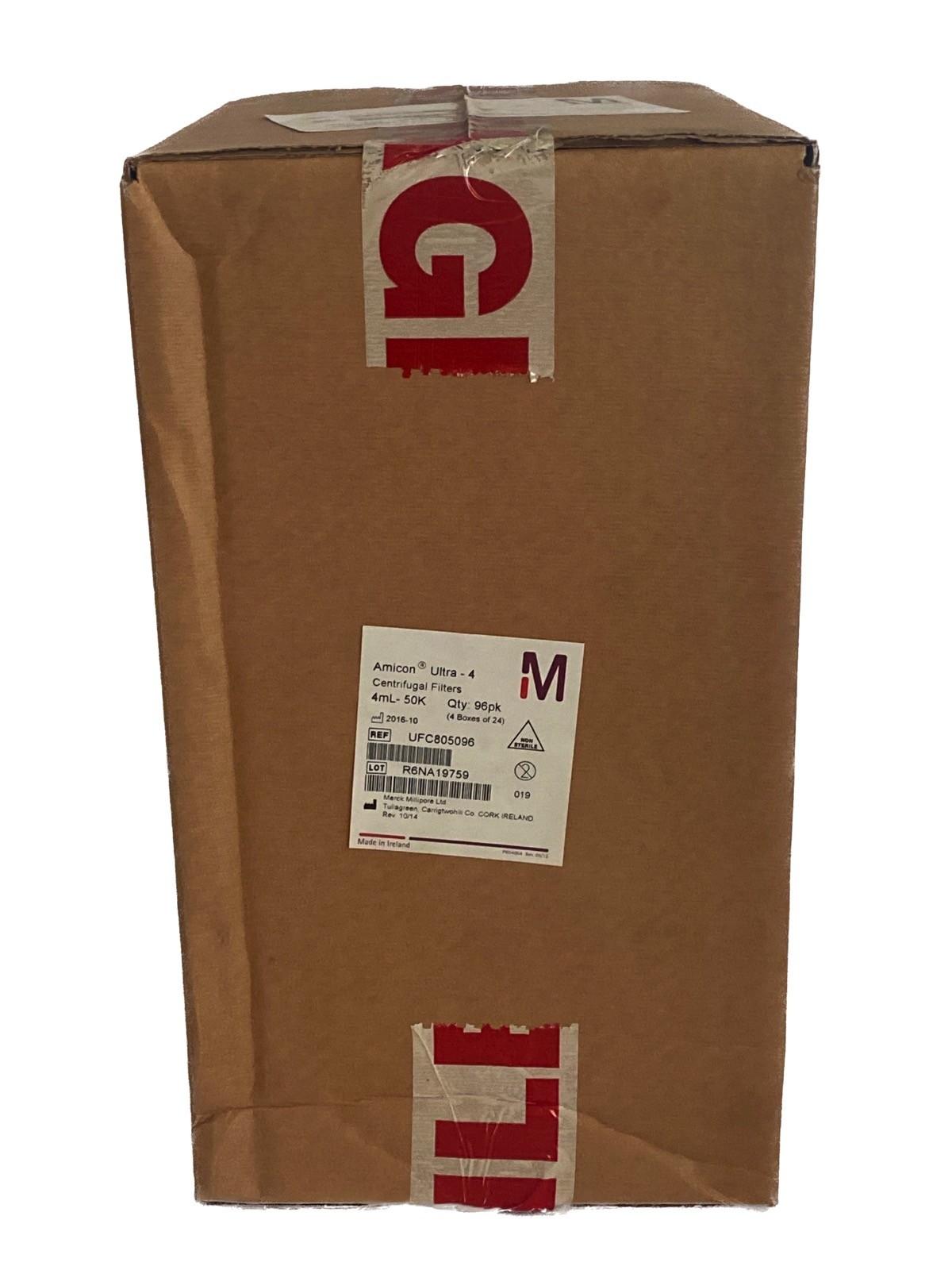 (96/Cs) MILLIPORE Amicon Ultra-4 Centrifugal Filter Units 50kDa NMWL UFC805096