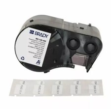 Brady M5-120-492 Precut Label Cartridge,White,Matte picture