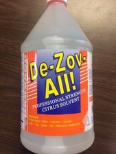 HARVARD DE-ZOV-ALL PROFESSIONAL CITRUS SOLVENT SPOTTER DEZOVALL 2 GALLONS picture