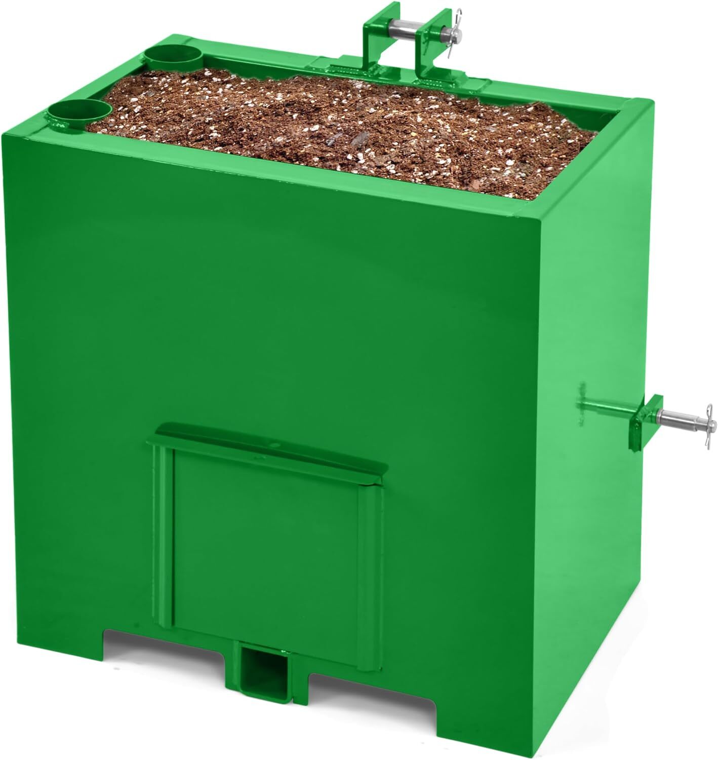 Ballast Box 3 Pt Hitch 800LBS Counterweight for Cat 1 Tractor Steel Heavy Duty Ballast Box 3 Pt Hitch 800LBS Counterweight for Cat 1 Tractor Steel Heavy Duty