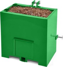 Ballast Box 3 Pt Hitch 800LBS Counterweight for Cat 1 Tractor Steel Heavy Duty picture