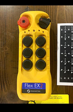 Magnetek Flex EX2 Yellow Lifting Machine Remote Control Transmitter picture