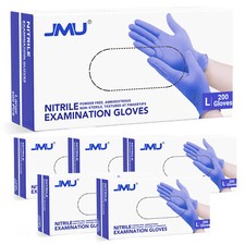 2000/Case Disposable Nitrile Gloves Medical Exam Violet Blue 3.5 Mil（XS/S/M/L） picture