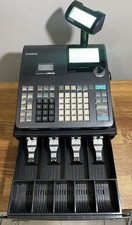 Casio PCR-T500 Electronic Cash Register w/ Operator Key Fully Functional picture