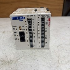 Koyo CLICK PLC 24VDC w/ 8 AC inputs/6 relay + C0-04TRS 4-Point Isolated Relay picture
