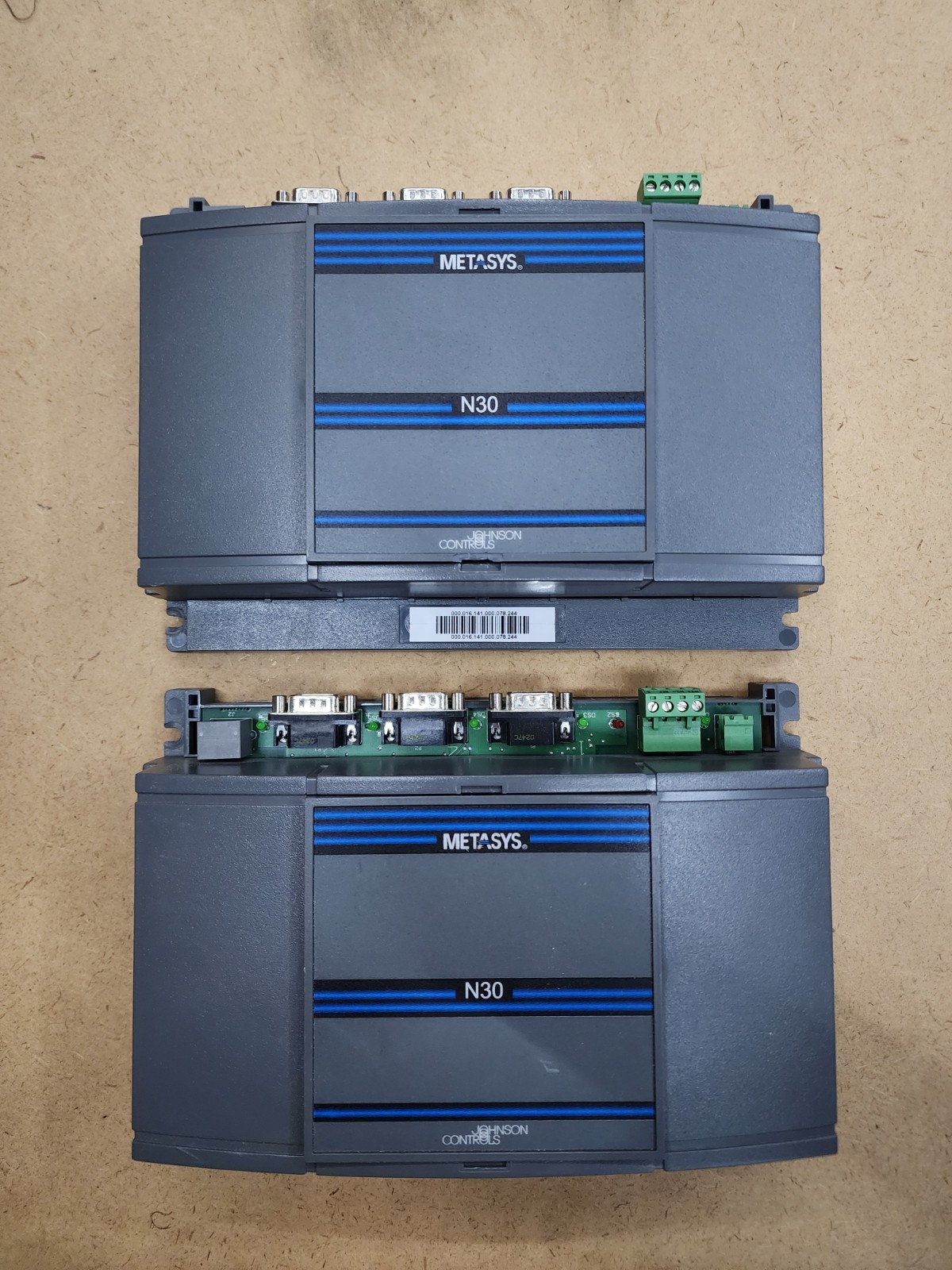 2x Johnson Controls Metasys MS-N301310-1 Rev.T N30 Supervisory Controller 2x Johnson Controls Metasys MS-N301310-1 Rev.T N30 Supervisory Controller
