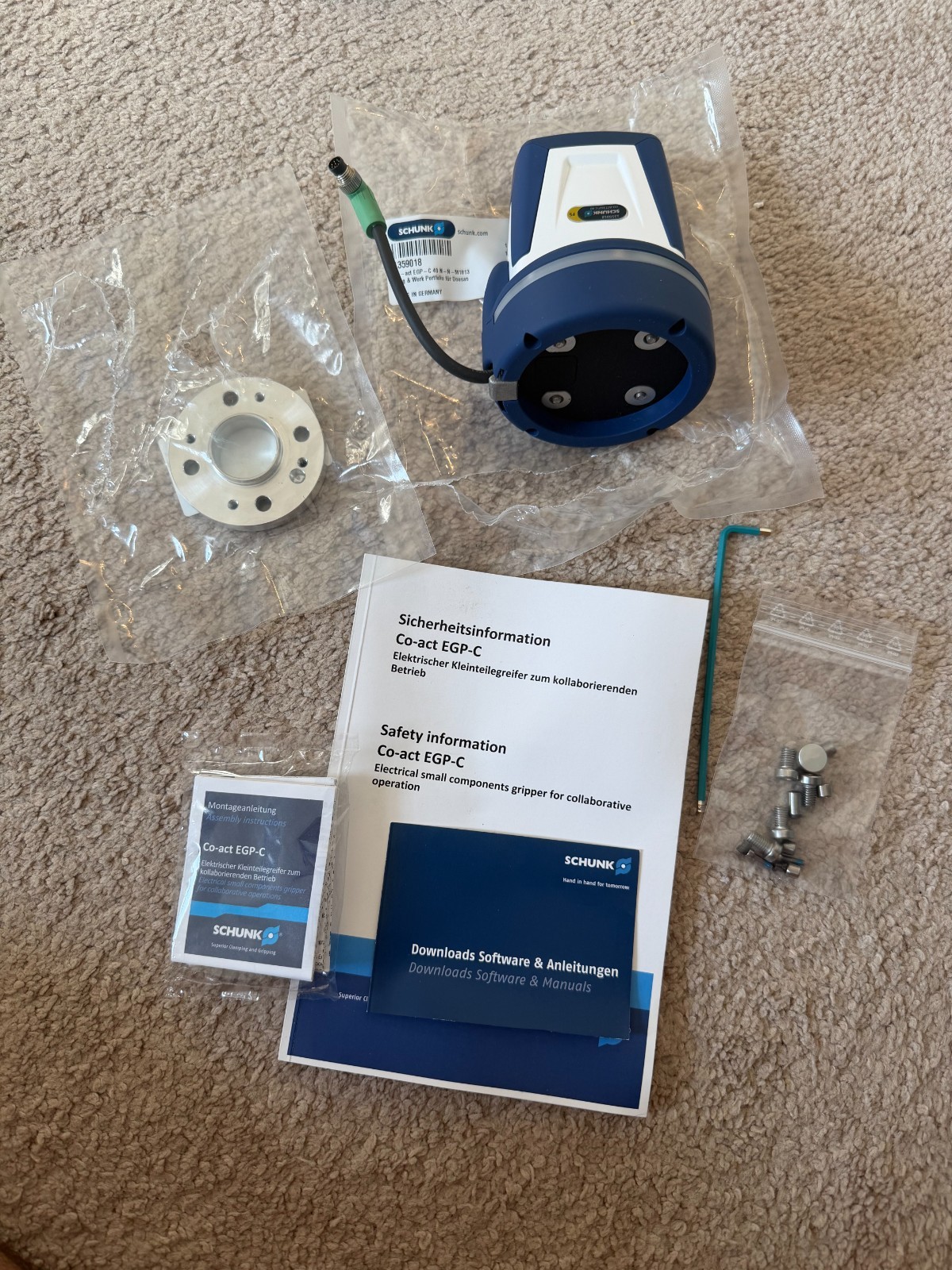 Schunk Gripper Co-Act EGP-C 40-N-N-M1013