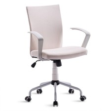 Efomao Desk Chair for Home Office Meeting Space LK-1042 - White - Scratch & Dent picture