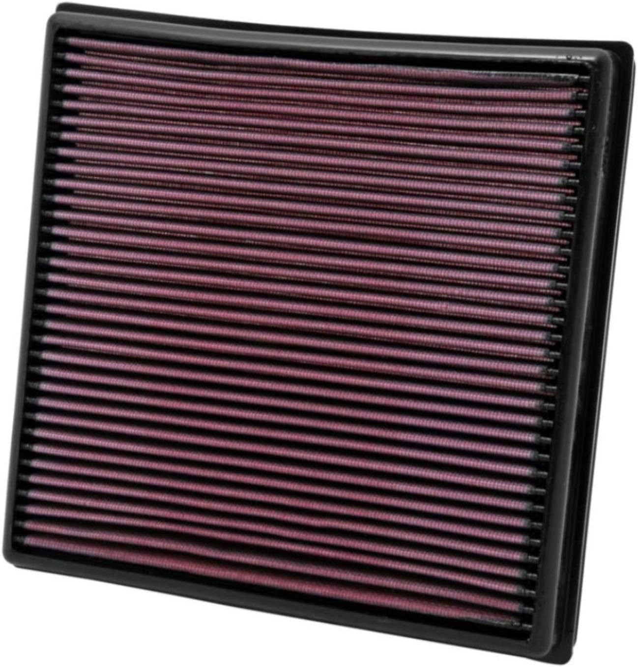 K&N Engine Air Filter: Reusable, Clean Every 75,000 Miles, Washable, Replacement