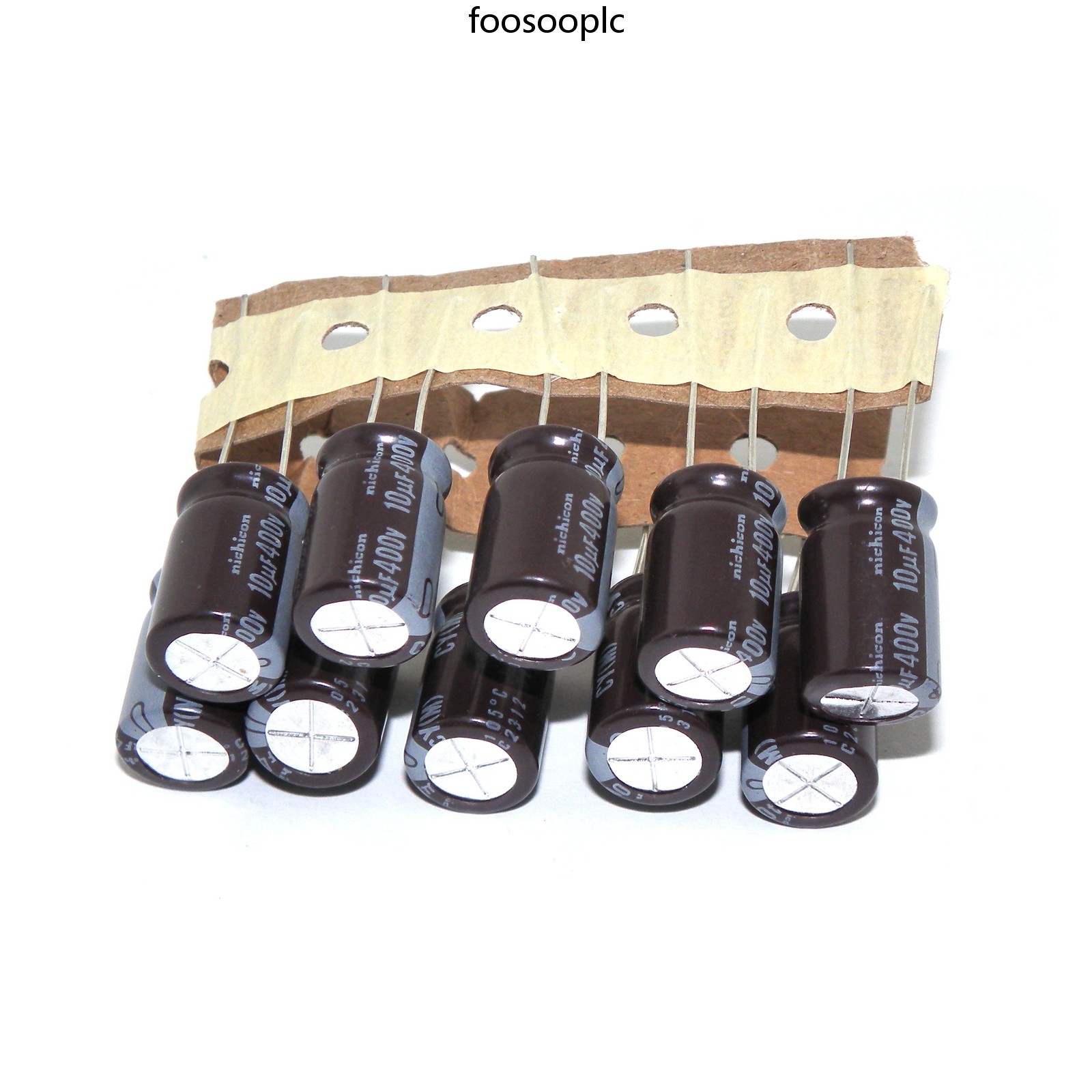 5x 400V10UF Nichicon Electrolytic Capacitors 10mfd 400V 10x16 mm