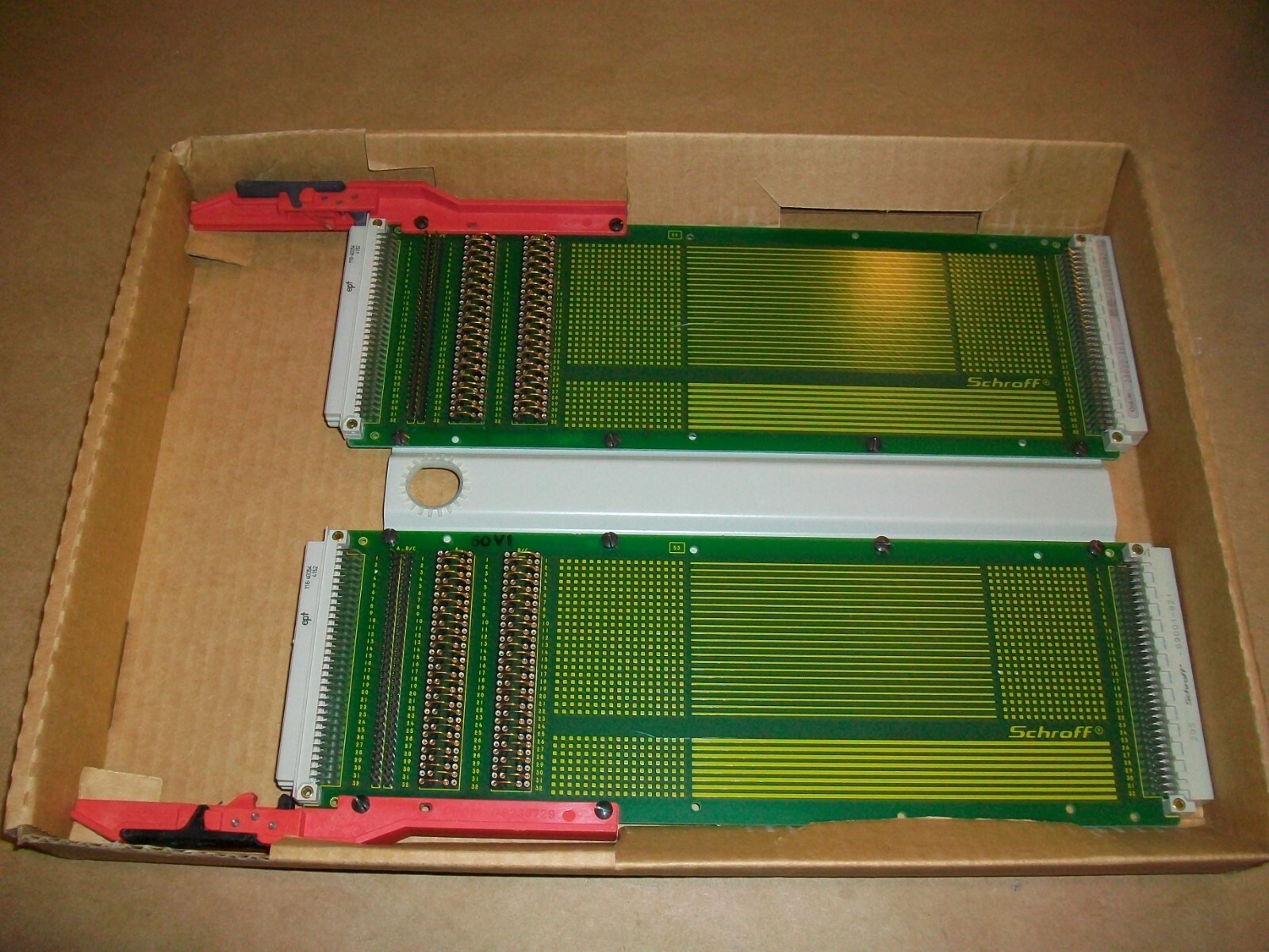 SCHROFF 23022-601 Test adaptor adapter board extender VME subsystem bus SCHROFF 23022-601 Test adaptor adapter board extender VME subsystem bus