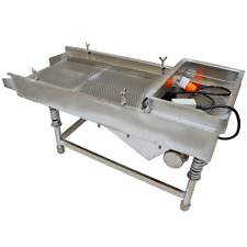 Electric Vibrating Screen Shaking Linear Screen with 5mm Screen Two outlet 110V picture
