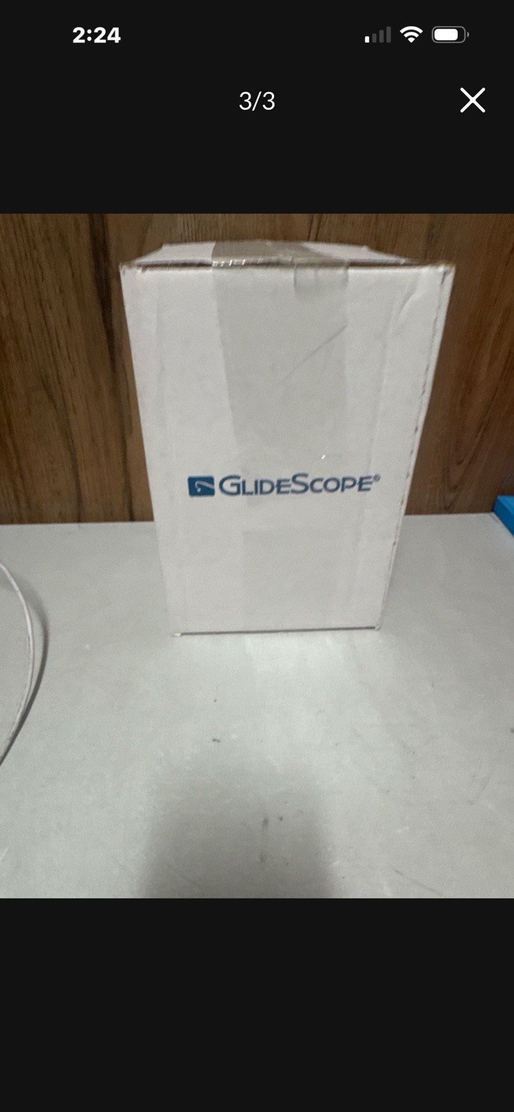GlideScope Spectrum QC MAC S4 Ref 0270-1086 Box of 10 New GlideScope Spectrum QC MAC S4 Ref 0270-1086 Box of 10 New