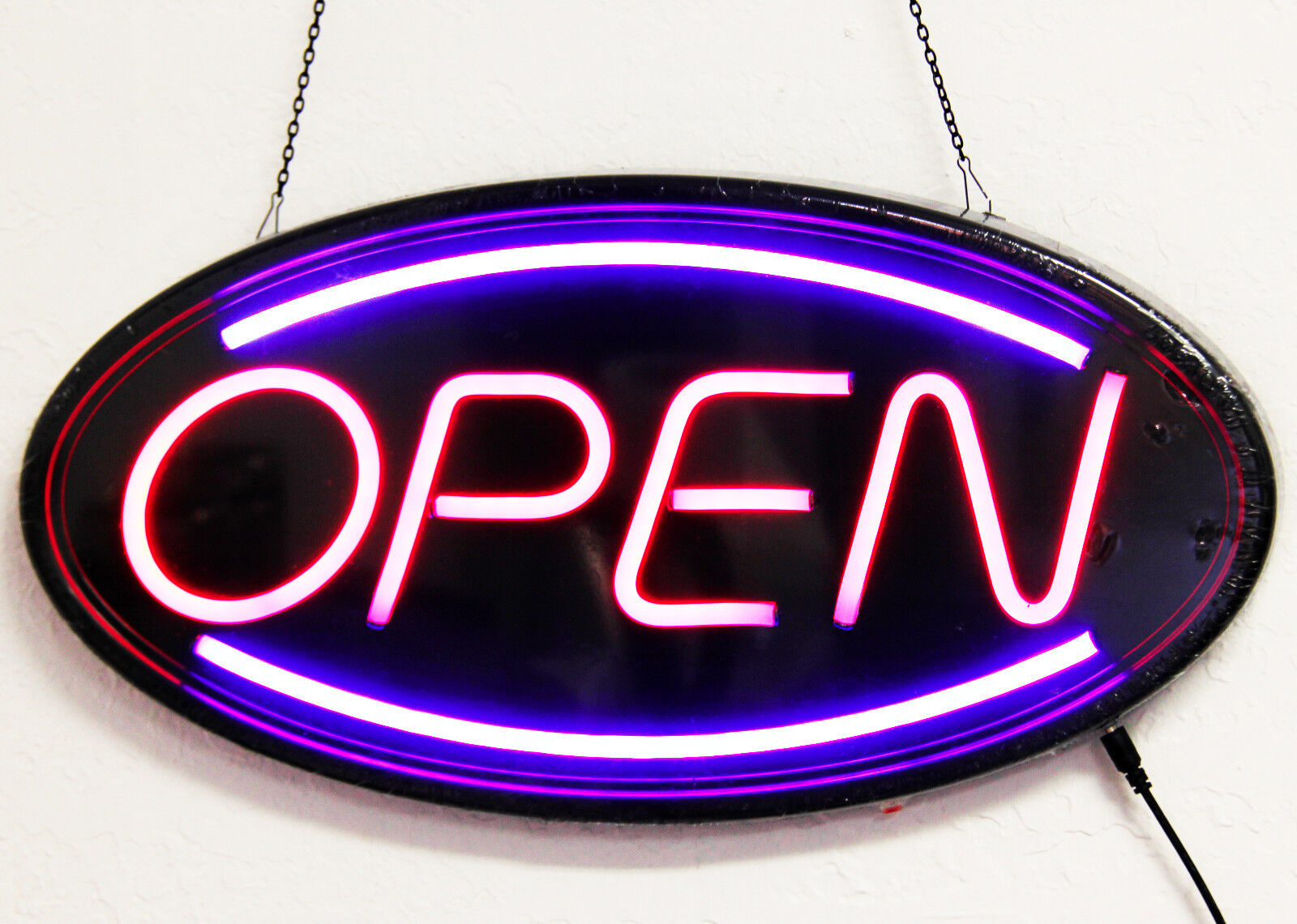 NEON LED Light Animated Motion with ON/OFF OPEN Business Sign Super Bright LN201