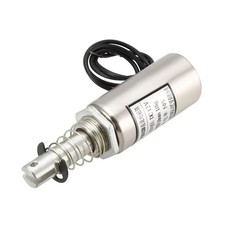 uxcell DC 12V 1kg 0mm Push Pull Type Solenoid Electromagnet Magnet Linear... picture
