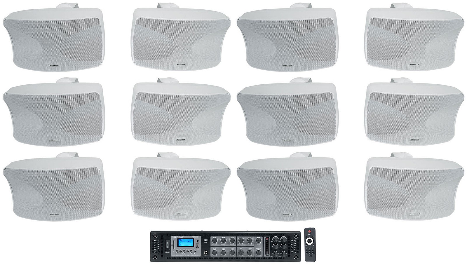 (12) Rockville WET-44 PRO Dual 4\ (12) Rockville WET-44 PRO Dual 4\