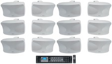(12) Rockville WET-44 PRO Dual 4