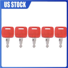 5PACK Ignition Keys For John Deere Agricultural Tractor Combine RE183935 RE71557 picture