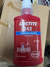 2 pack Loctite 242 Threadlocker Bottle - 50mL - Blue picture