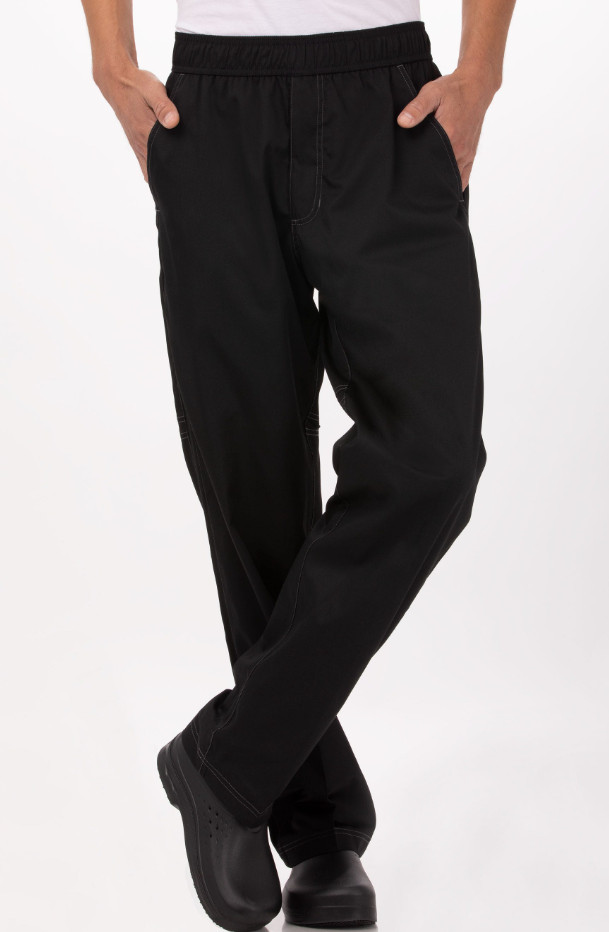 Chef Works Men's Cool Vent Baggy Chef Pants