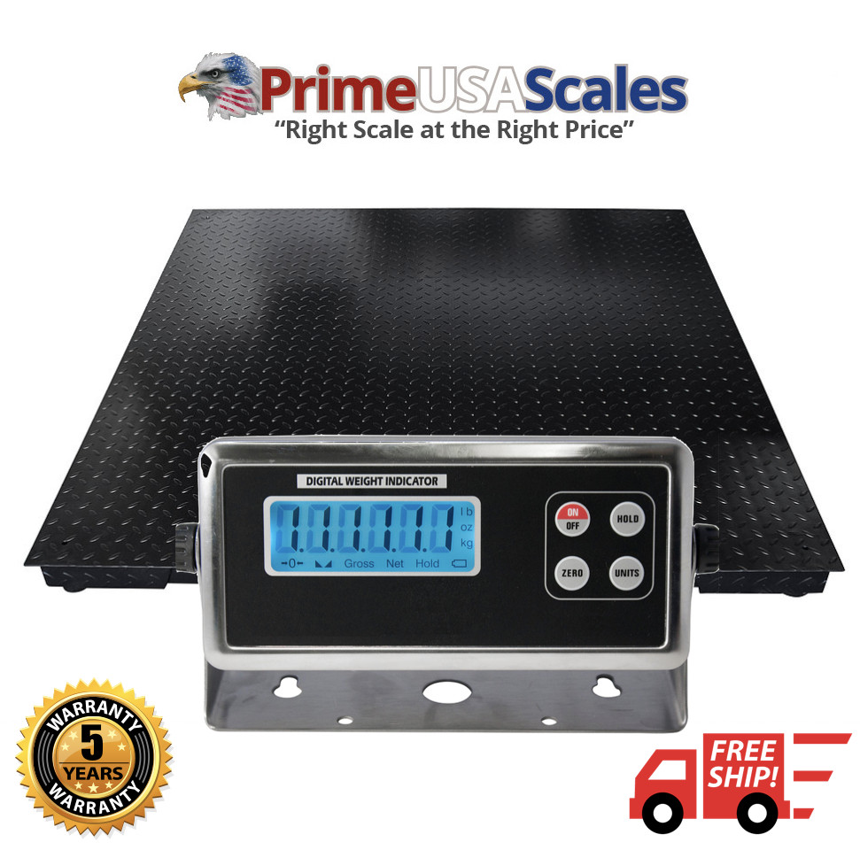 Pallet Scale 5 Year Warranty 5x5 Heavy Duty 60 Pallet Scale 5 Year Warranty 5x5 Heavy Duty 60