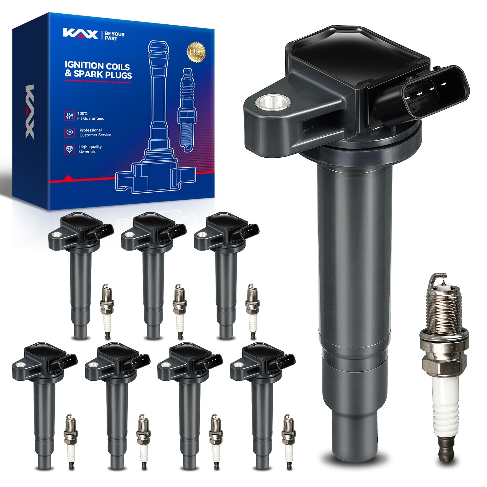 UF230 Ignition Coils & Spark Plugs for Select 2005-2009 Toyota & Lexus 4.7L V8s UF230 Ignition Coils & Spark Plugs for Select 2005-2009 Toyota & Lexus 4.7L V8s