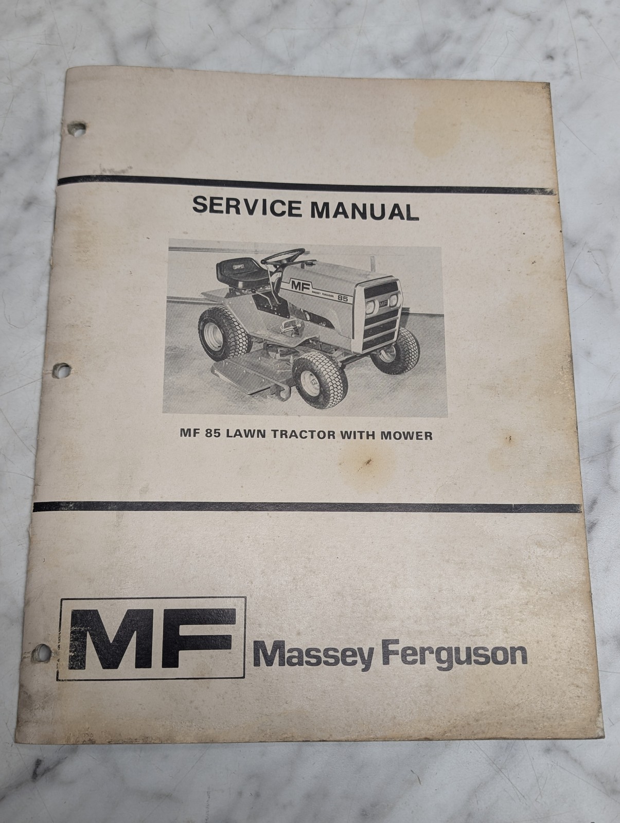 Massey Ferguson 85 Lawn Tractor Mower Service Manual Repair Maintenance Shop MF Massey Ferguson 85 Lawn Tractor Mower Service Manual Repair Maintenance Shop MF