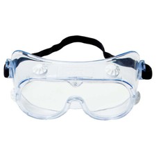 GENUINE 3M Impact Chemical Splash Resistant Goggles Eye PPE Blocks 99% UV picture