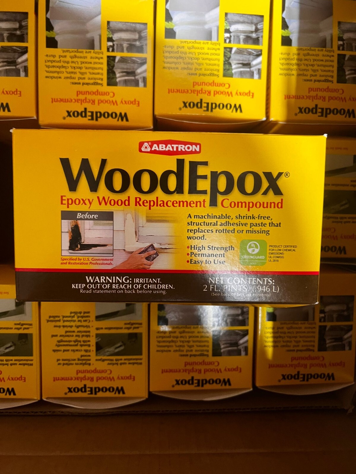 WoodEpox Wood Replacement Compound 2 Pint Kit WoodEpox Wood Replacement Compound 2 Pint Kit