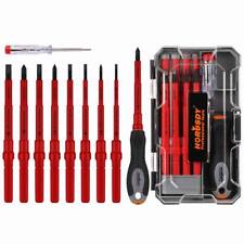 HORUSDY 1000v Insulated Screwdriver Set 10PC All-in One Magnetic Tip Elactrician picture