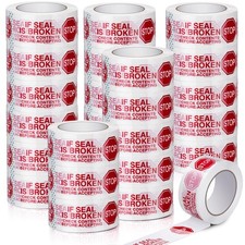 Nezyo 20 Rolls 2 Inch Security Tamper Proof Tape Stop Sign Sealing Tape Pre picture