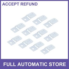 10 Pcs 5 mm Hole Diameter Silver Tone Automotive Relay Bracket Replacement picture