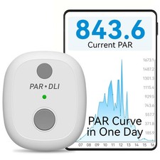 AH-PARDLI PAR Meter, Data Logging Function, 180 Days Long-Term Outdoor &... picture