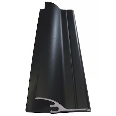Pemko 3452Dpk48 Door Sweep, Black, Drip Cap, 48 In Lg, 1/2 In W, Aluminum Pemko 3452Dpk48 Door Sweep, Black, Drip Cap, 48 In Lg, 1/2 In W, Aluminum