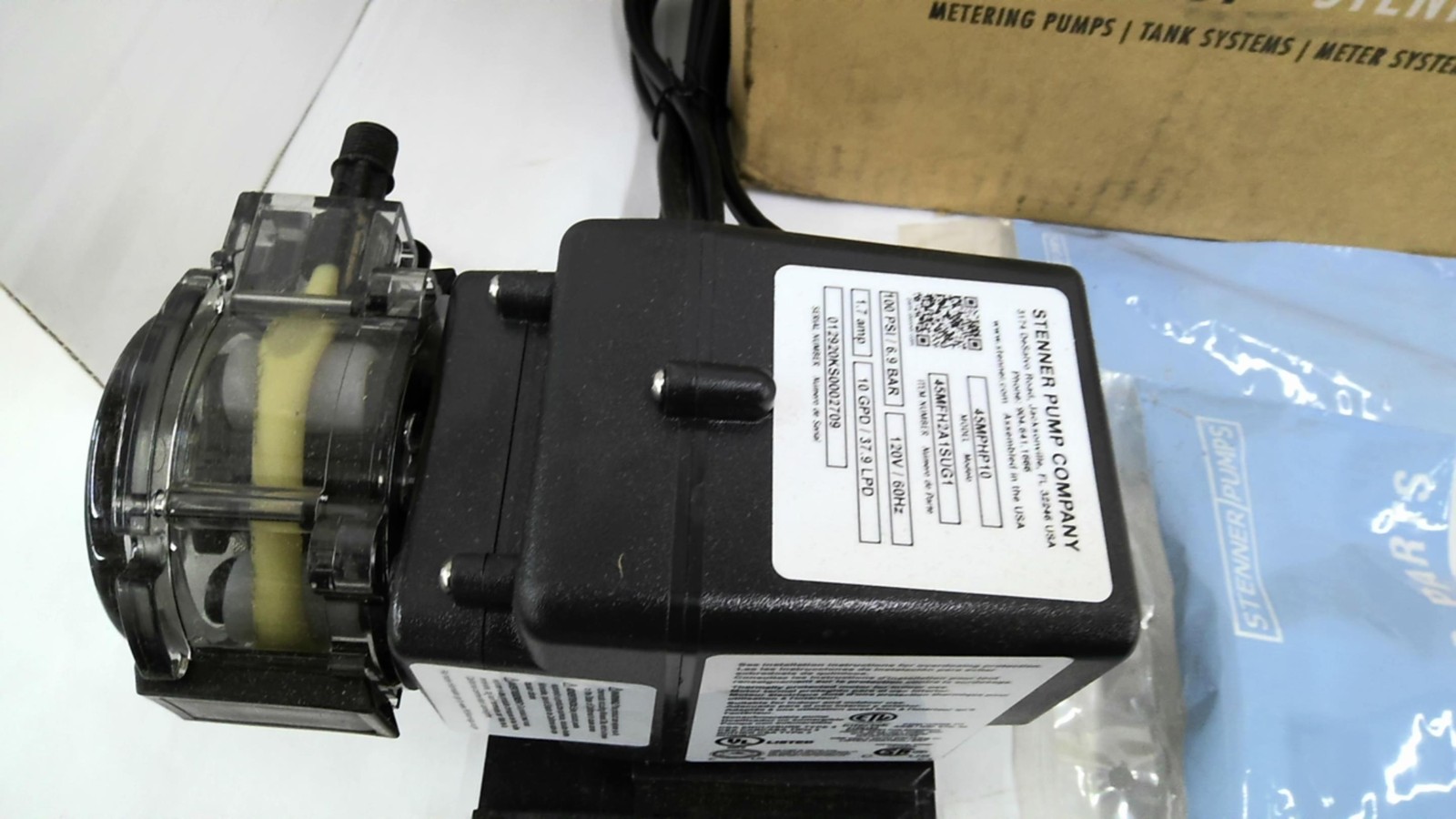 Stenner 45MPHP10 100PSI 120V / 1/4