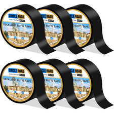 Joist Tape for Decking 2'' X 50' 6 Rolls Weatherproof Butyl Tape picture
