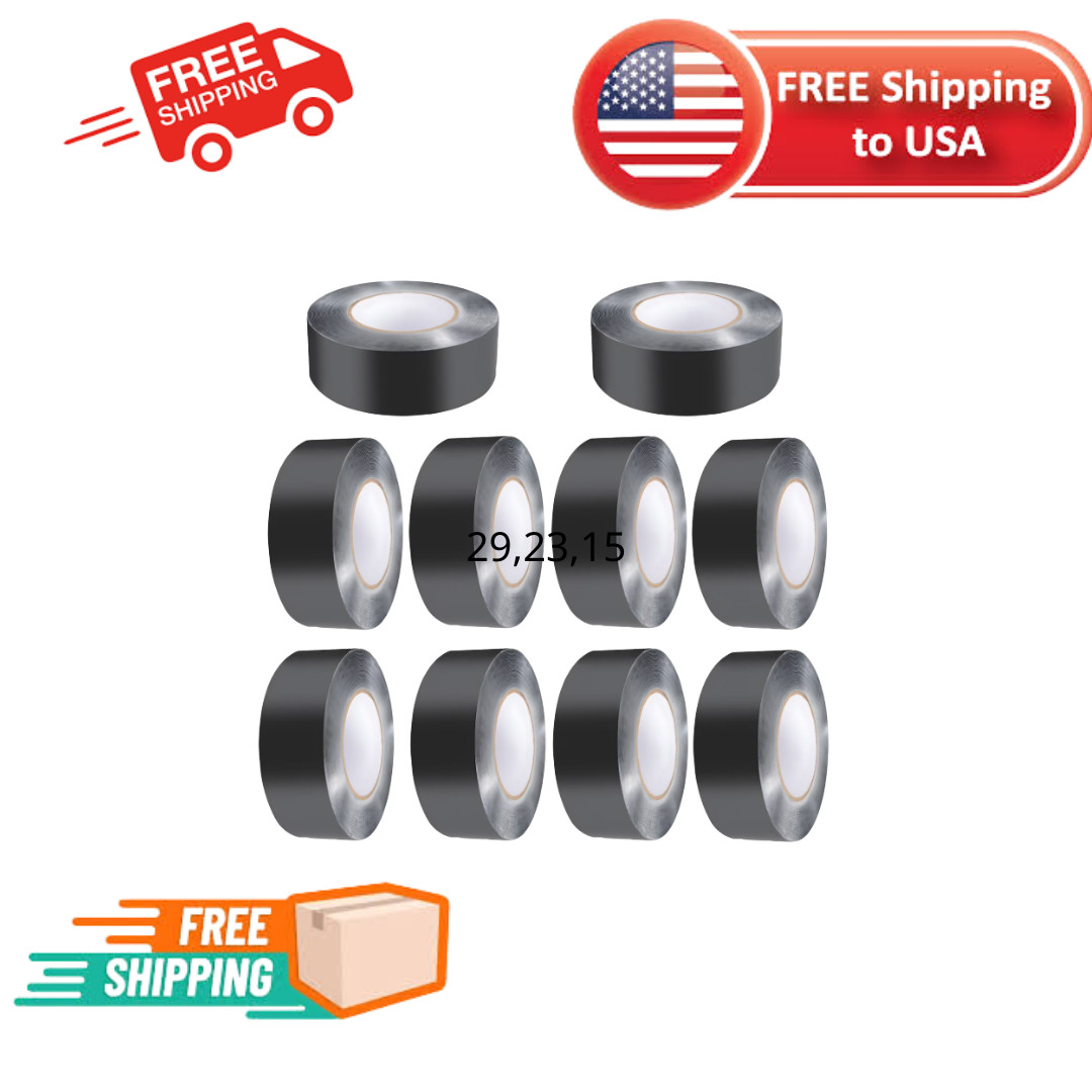 Uimoso Deck Joist Tape Waterproof Butyl Flashing Tape 2 in x 50 ft, Pack of 10 Uimoso Deck Joist Tape Waterproof Butyl Flashing Tape 2 in x 50 ft, Pack of 10