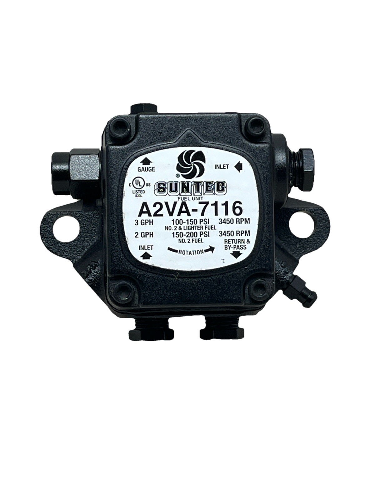 Suntec 2460GU Oil Burner Pump A2VA-7116