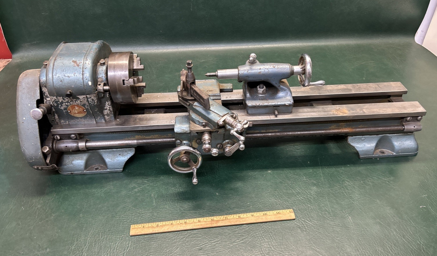 Vintage Atlas Bench Top Metal Lathe 6” ~ Craftsman 101 ~Estate Item Vintage Atlas Bench Top Metal Lathe 6” ~ Craftsman 101 ~Estate Item